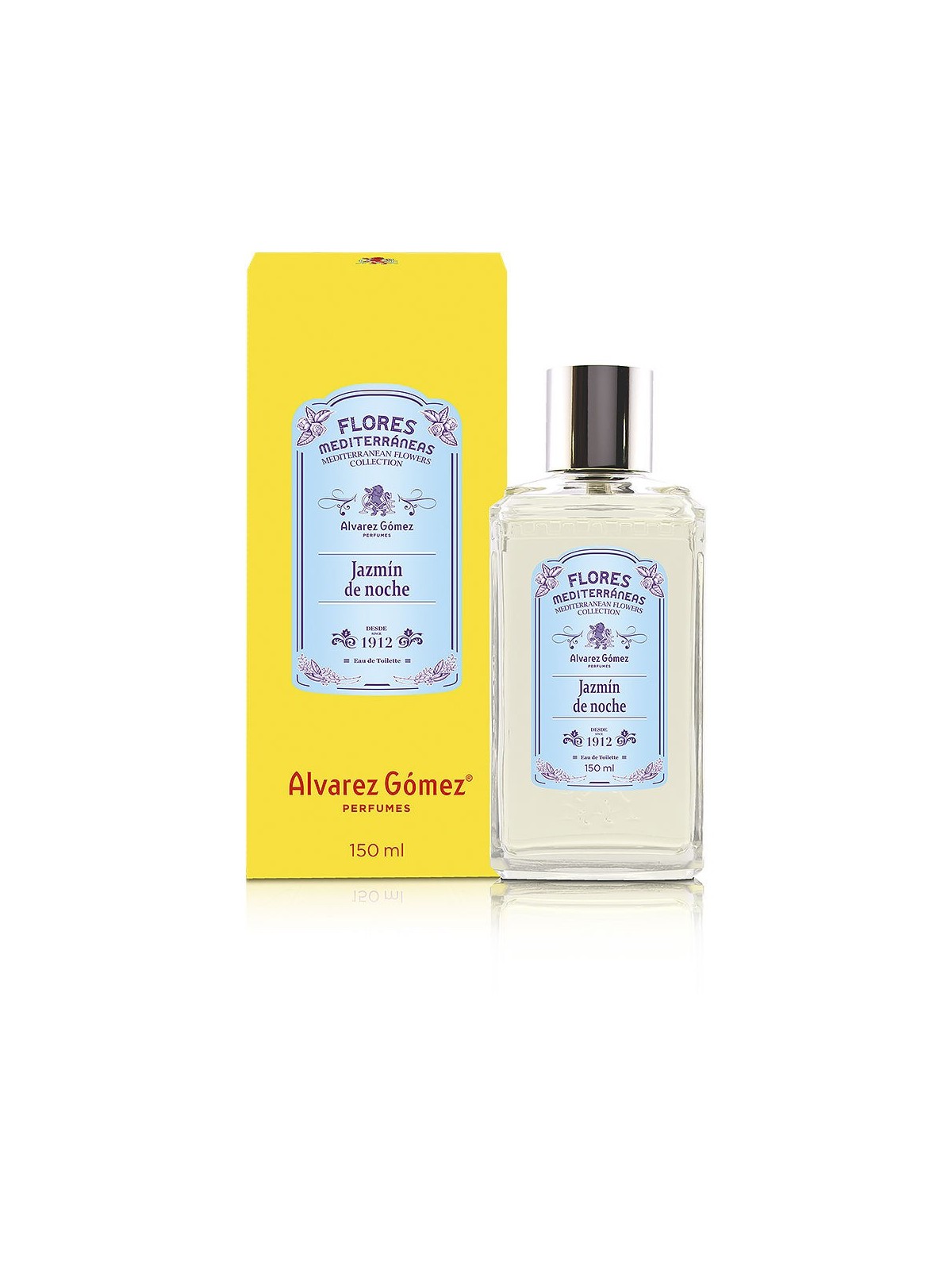 Alvarez Gomez FLORES MEDITERRANEAS jazmn noche eau de toilette spray 150ml donna