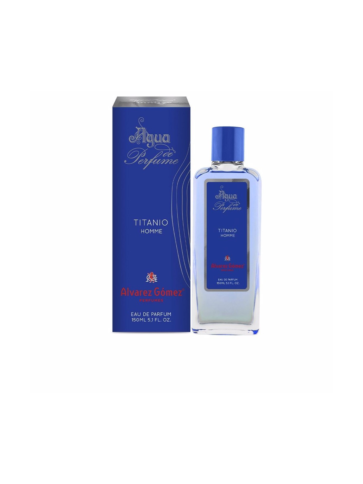Alvarez Gomez TITANIO HOMME eau de parfum 150ml uomo