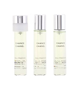 Chanel Chance Eau Fraiche Giftset donna 60ml 3x eau de toilette Spray Refill 20Ml - Twist and Spray