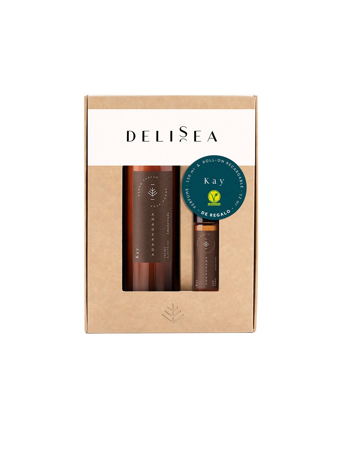 Delisea KAY VEGAN ACQUA PROFUMO LOTTO 2 unit uomo