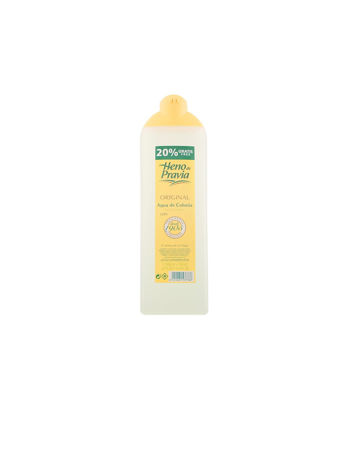 Heno De Pravia ORIGINAL eau de cologne 650 130ml unisex