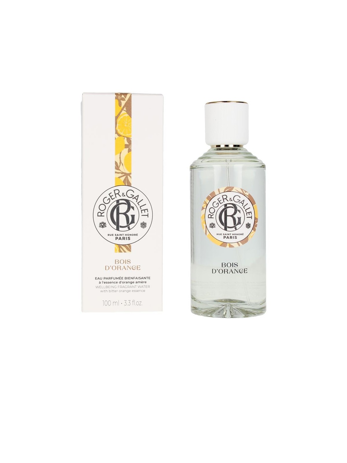 Roger & Gallet Bois D'Orange Wellbeing Fragrant Water 100ml Natural Spray