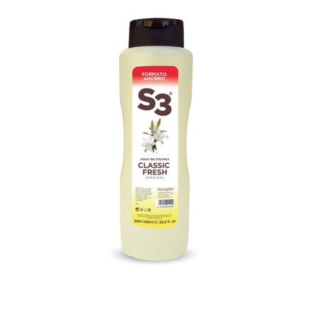 S3 S3 CLASSIC FRESH colonia 750ml unisex