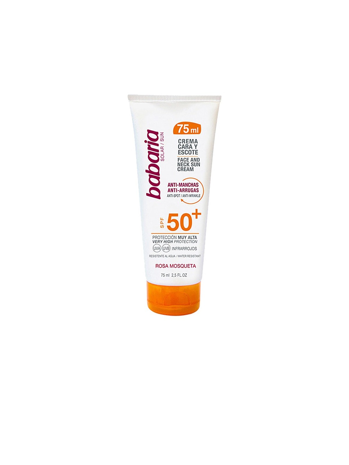 Babaria SOLARE VISOSCOLLO fluido antimacchie SPF50 75ml unisex