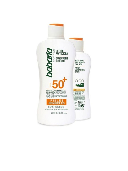 Babaria SOLARE PELLE SENSIBILE SPF50 LATTE set unisex