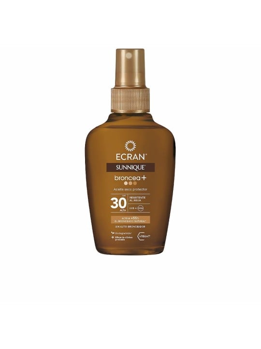 Ecran ECRAN SUNNIQUE BRONCEA olio spray SPF30 100ml unisex