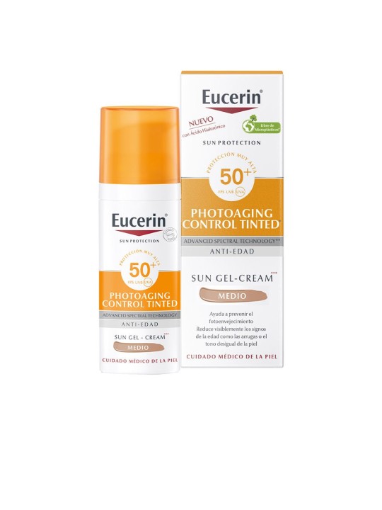 Eucerin CONTROLLO FOTOINVECCHIAMENTO CC CREMA SOLARE SPF50 50ml unisex