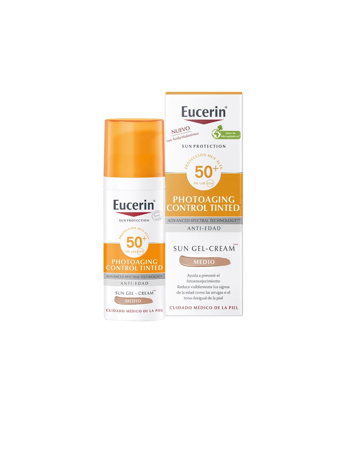 Eucerin CONTROLLO FOTOINVECCHIAMENTO CC CREMA SOLARE SPF50 50ml unisex