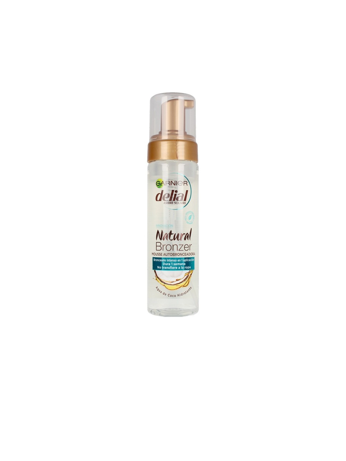 GARNIER NATURAL BRONZER mousse autoabbronzante 200ml unisex