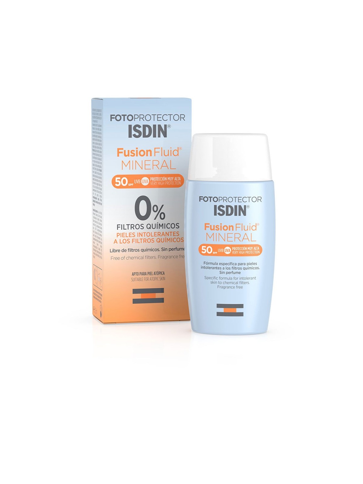 Isdin FUSION FLUID MINERALE FOTOPROTETTORE SPF50 50ml unisex