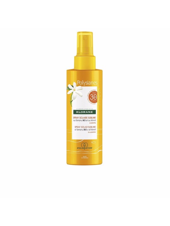 Spray Solare Corpo Klorane POLYSIANES MONOï¿½ï¿½ Y TAMANU BIO SPF30 200ml Unisex