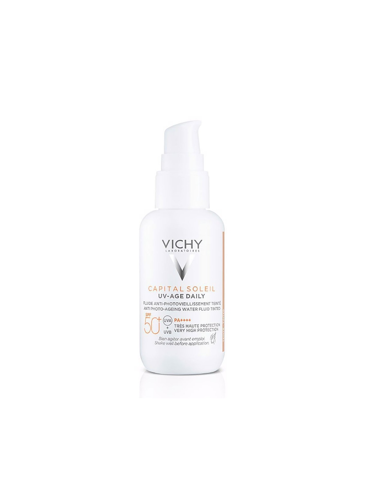 Vichy Capital Soleil unitvage fluido quotidiano dacqua con colore SPF50 40ml donna