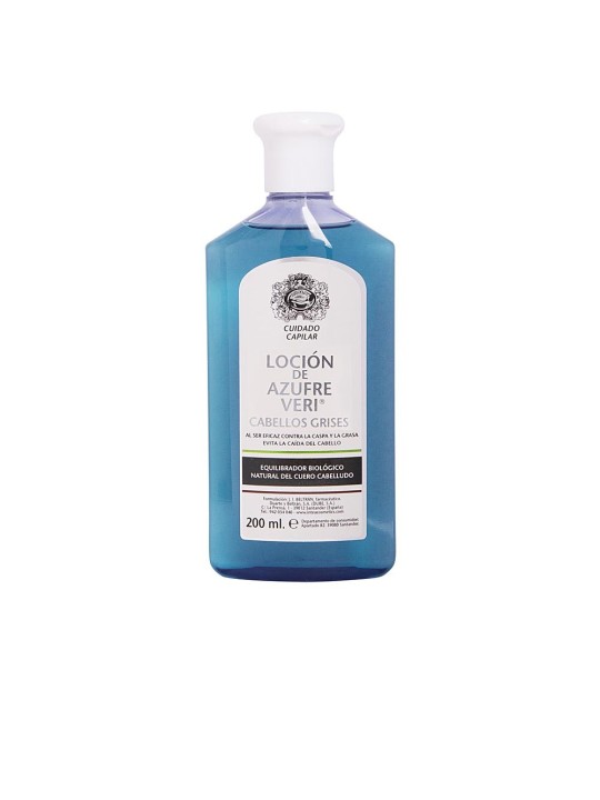 Lozione equilibrante per capelli grigi Azufre Veri 200ml unisex