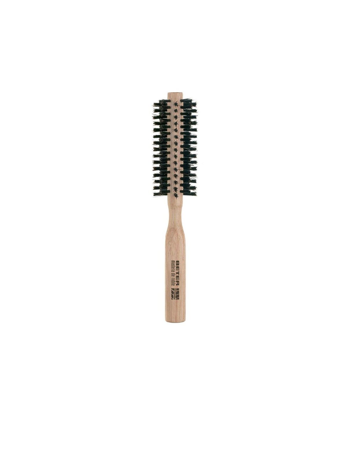 Beter SPAZZOLA ROTONDA con setole miste manico in legno di quercia 40 mm donna