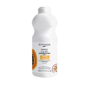 Shampoo 2 in 1 Byphasse FAMILY FRESH DELIZIA 750ml unisex