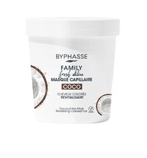 Maschera per capelli colorati Byphasse FAMILY FRESH DELICE 250ml