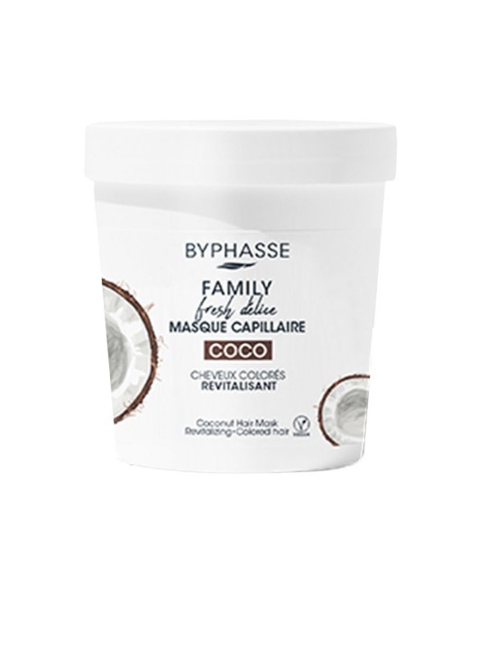 Maschera per capelli colorati Byphasse FAMILY FRESH DELICE 250ml