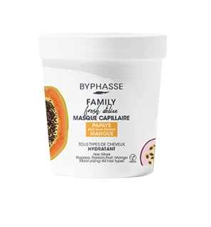 Maschera Byphasse FAMILY FRESH DELICE per tutti i tipi di capelli 250ml