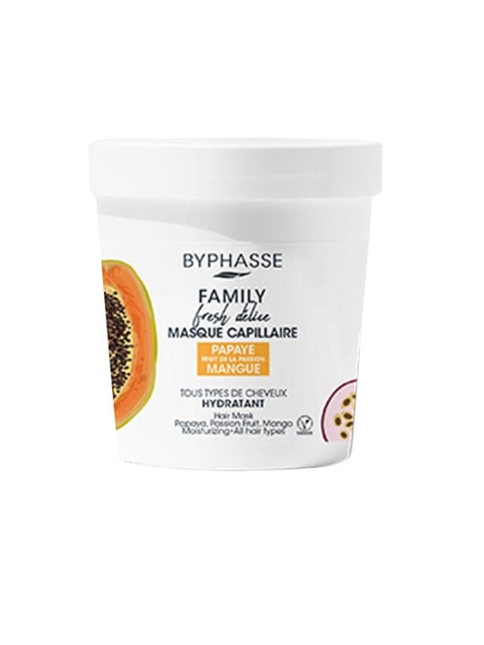 Maschera Byphasse FAMILY FRESH DELICE per tutti i tipi di capelli 250ml