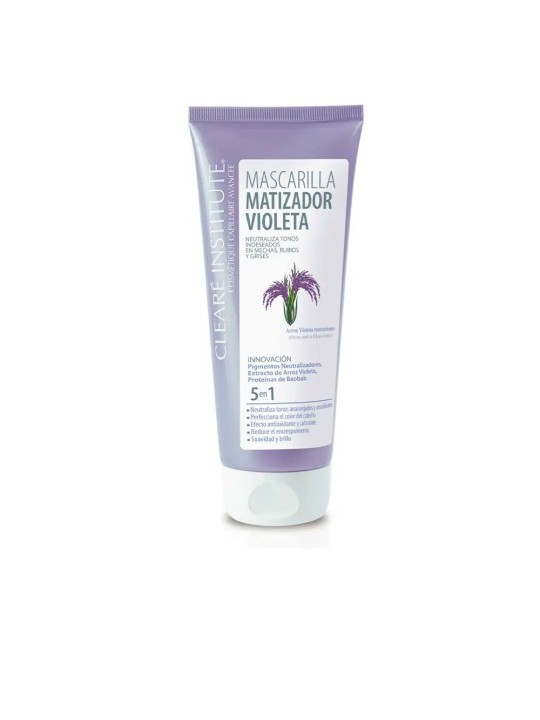 Maschera Clear Institute MATIZADOR viola 200ml donna