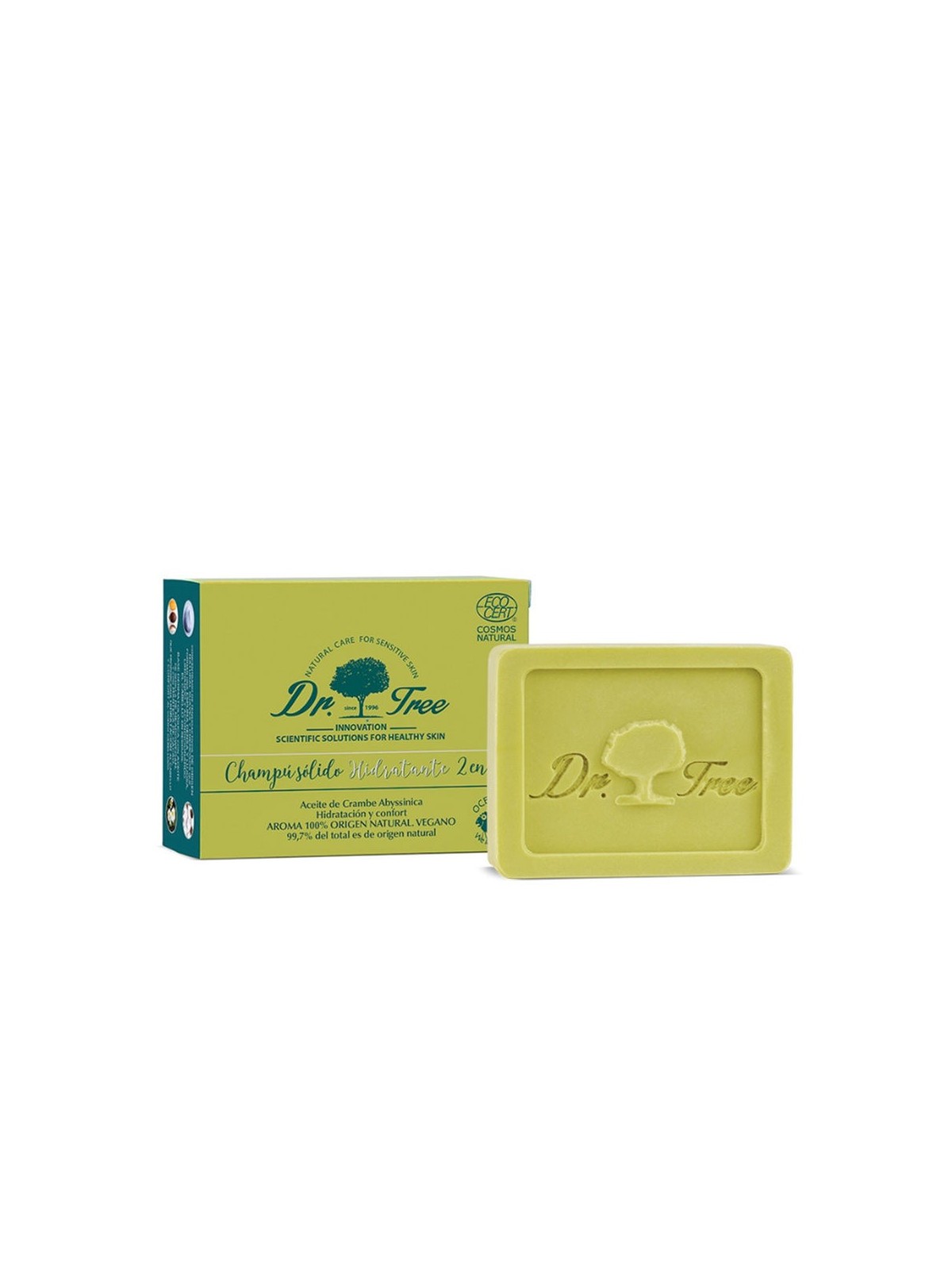 DR TREE Shampoo Solido Idratante 2 in 1 75 gr unisex