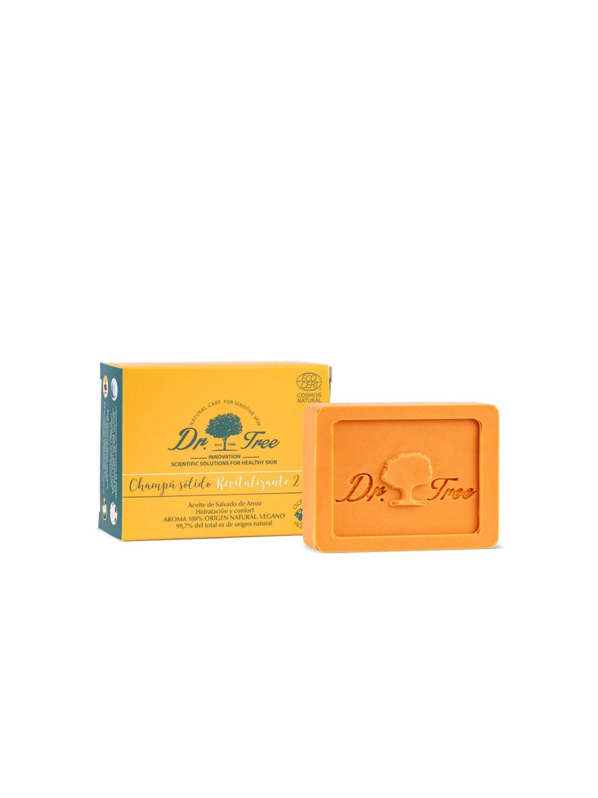 DR TREE SHAMPOO SOLIDO rivitalizzante 2 in 1 75 gr unisex