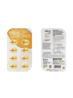 Ellips Vitamina per Capelli LISCIO & LUCENTE 8 u donna 8u