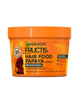GARNIER FRUCTIS HAIR FOOD maschera riparatrice alla papaya 390ml donna