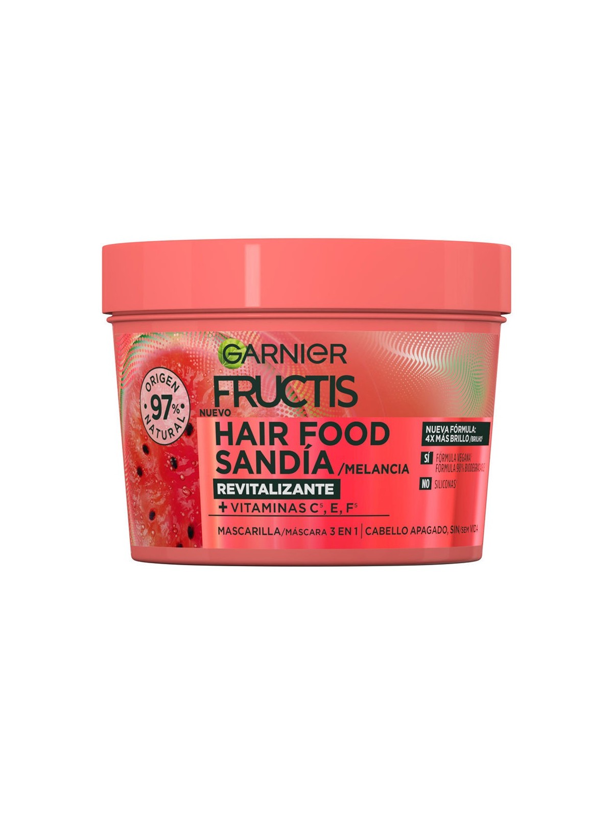 GARNIER FRUCTIS HAIR FOOD Anguria Maschera Rivitalizzante 350ml