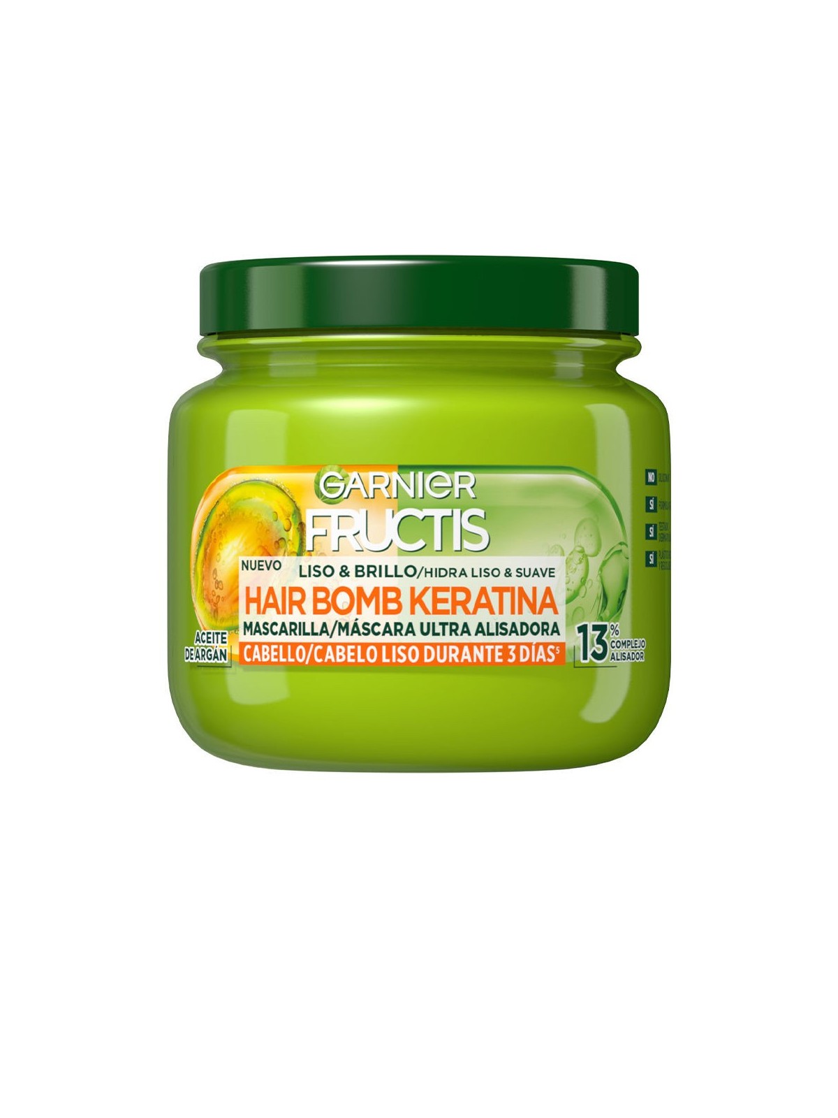 GARNIER FRUCTIS MASCHERA IDRA LISCIO 72H 300ml