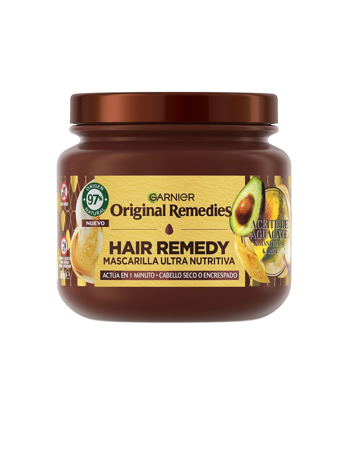 Maschera all'Avocado e Burro di Karitï¿½ï¿½ Garnier Original Remedies 300ml