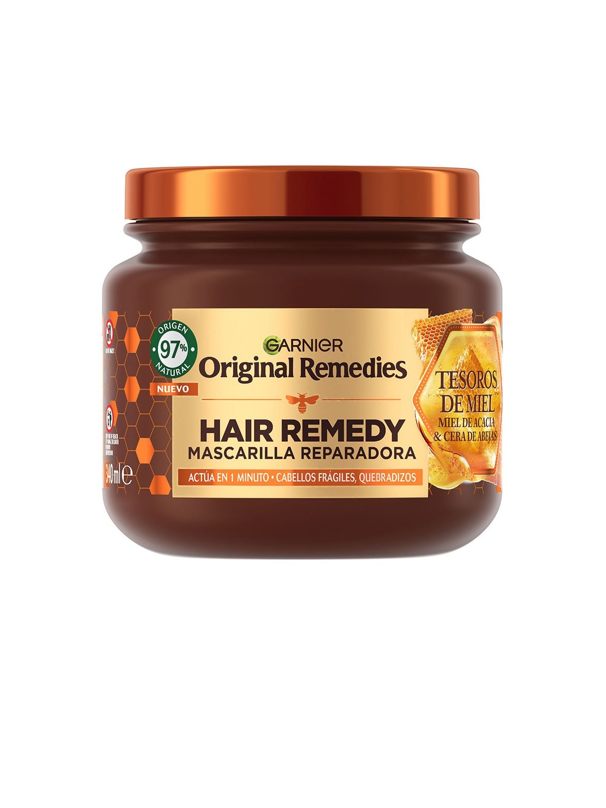 Maschera capelli tesori di miele 300ml
