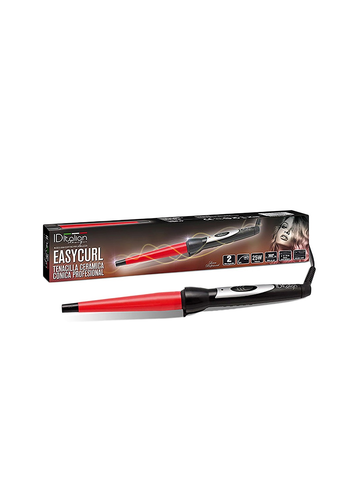 Tenacilla conica professionale Id Italian EASY CURL