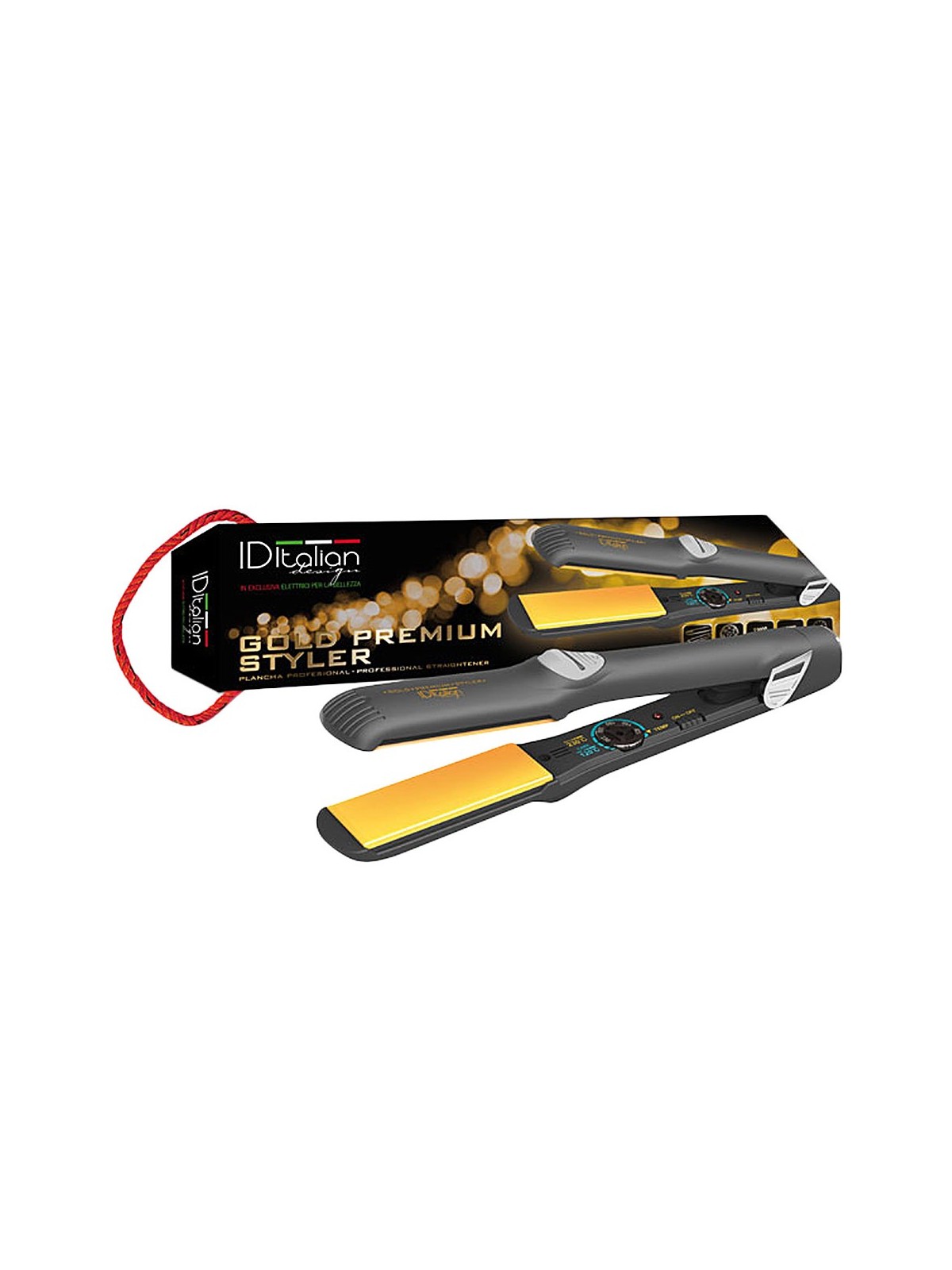 Piastra per capelli Id Italian GOLD PREMIUM STYLER