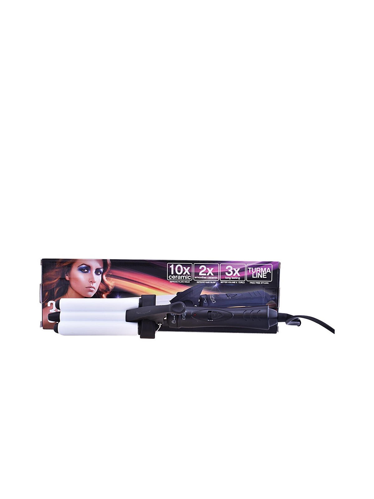 Arricciacapelli IDITALIAN curling wand x3 turmalina
