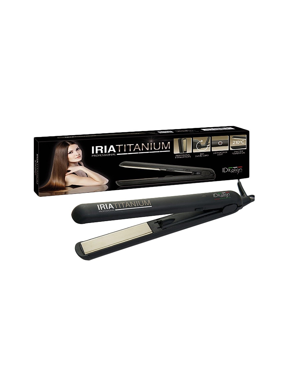 Piastra professionale Id Italian IRIA TITANIUM
