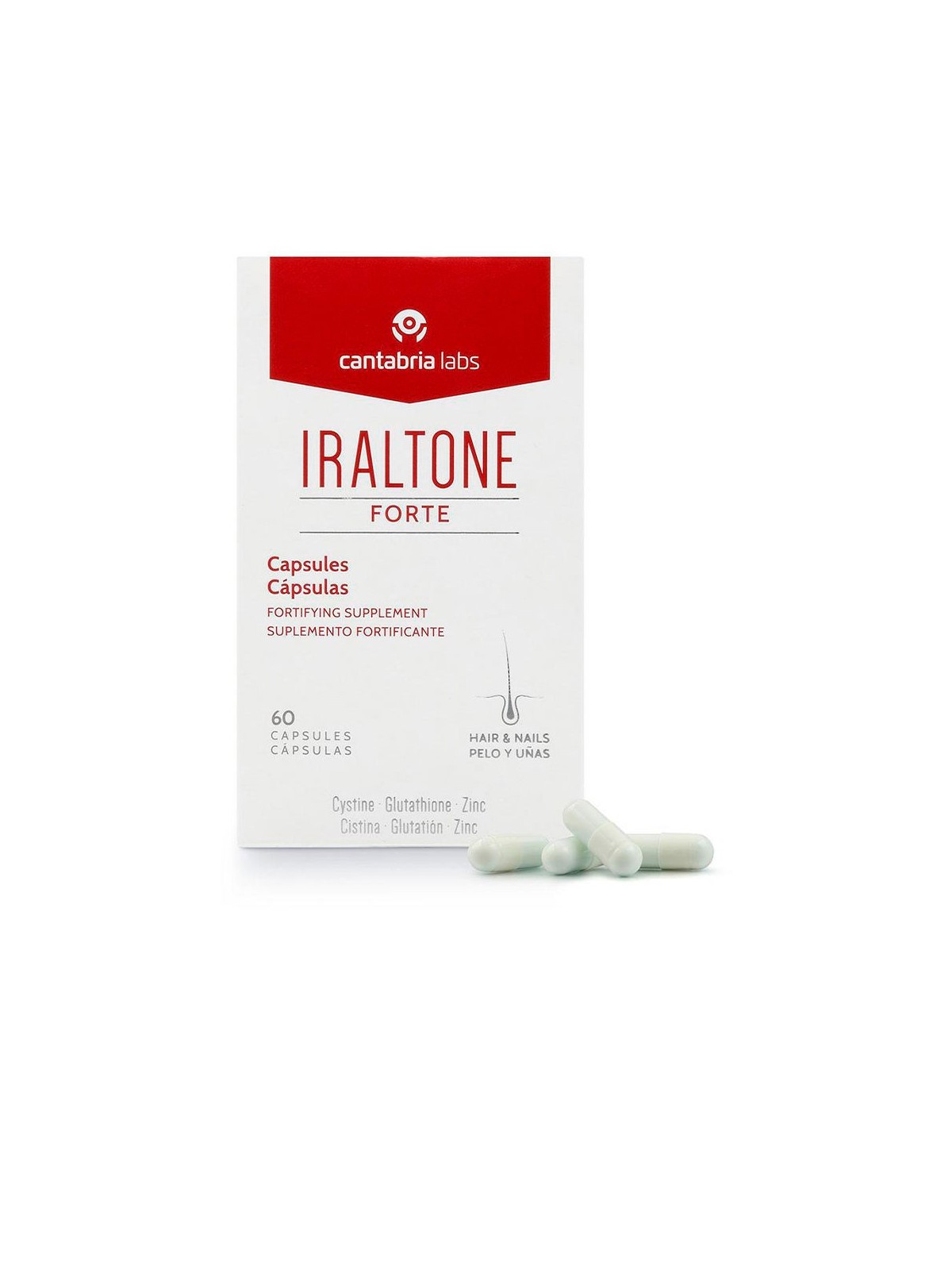 Capsule Iraltone AGA per capelli sani