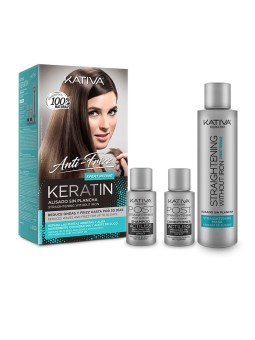 Kativa KERATIN ANTIFRIZZ lisciante senza piastra ripara punte 30 giorni donna Kativa www.essenzetotalstyle.com 