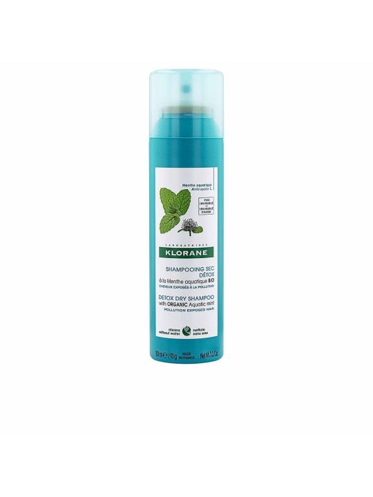 Shampoo secco Klorane MENTA ACQUATICA BIO 150ml