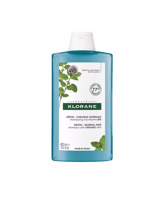 Klorane A LA MINT BIO detox shampoo 400ml