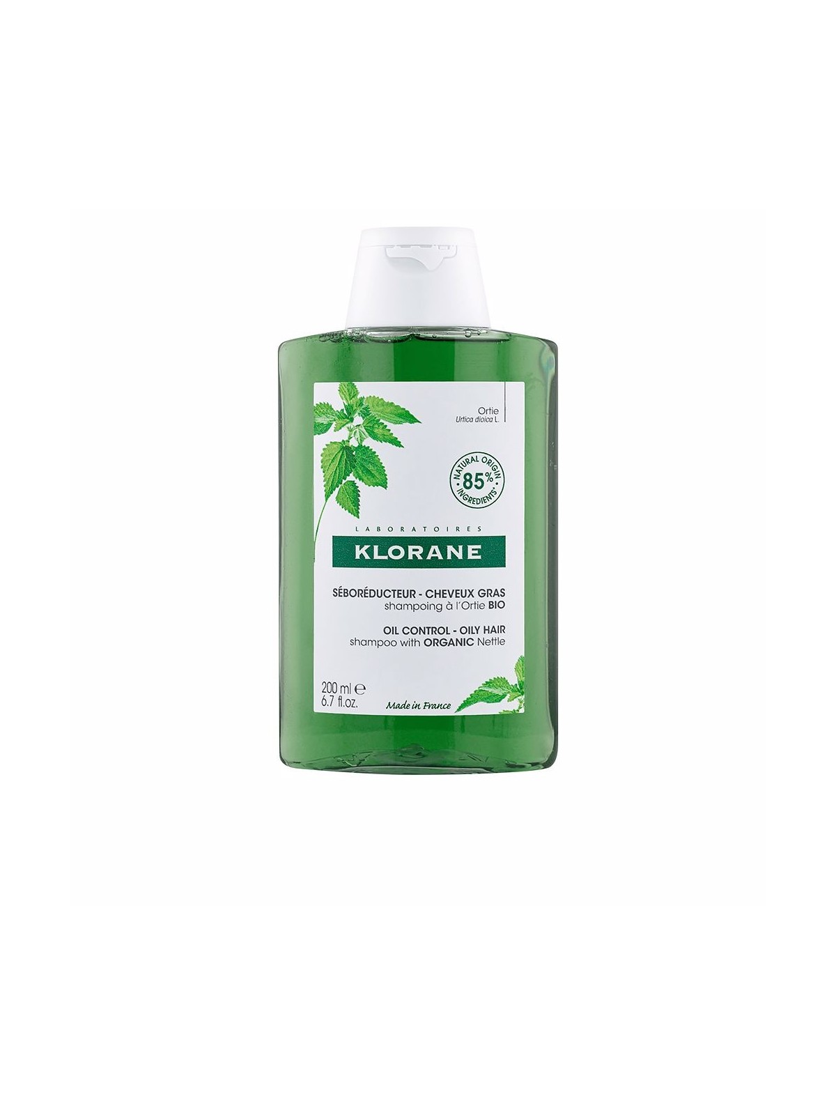 Klorane Oil Control Shampoo With Nettle 200ml