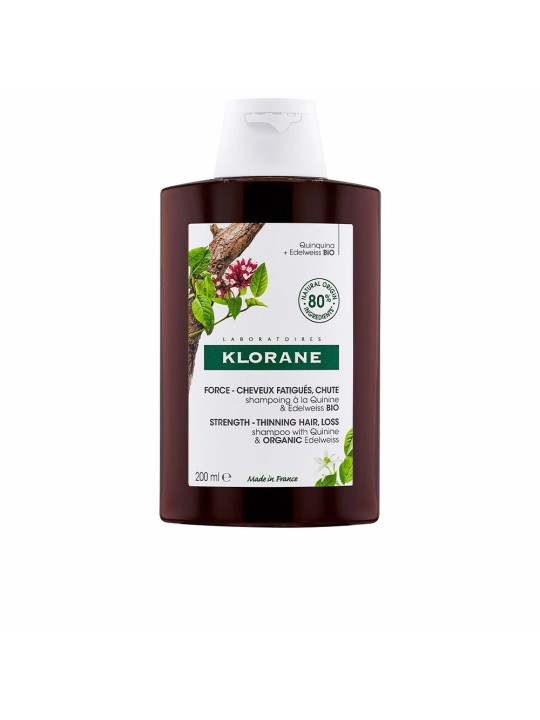 Klorane SHAMPOO QUININA E EDELWEISS BIO anticaduta capelli 200ml