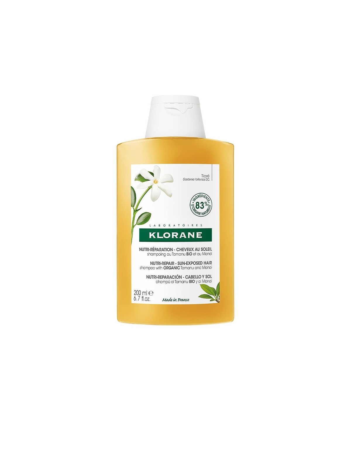 Klorane Polysianes Nutritional Shampoo 200ml