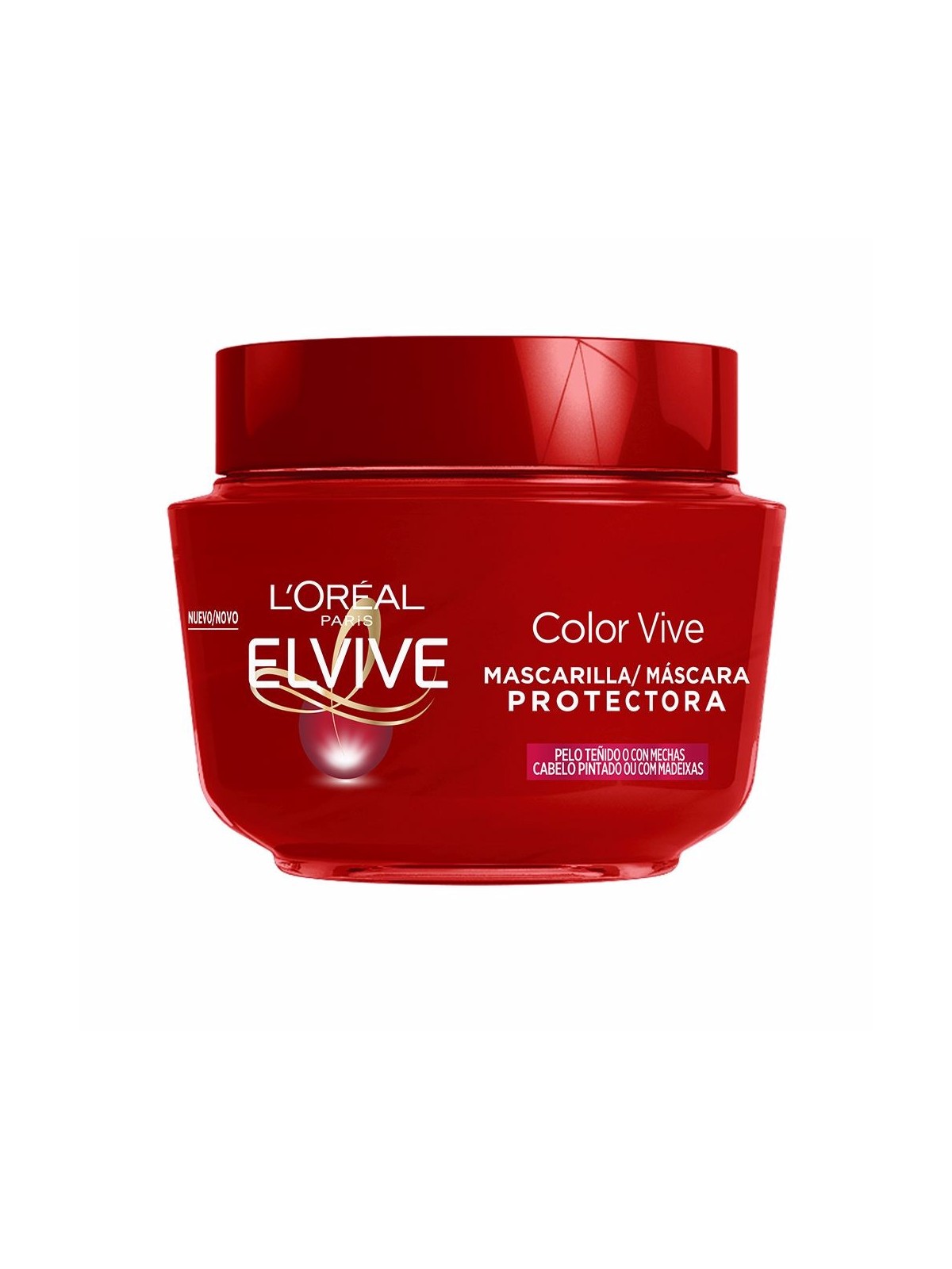 Maschera L'Orï¿½ï¿½al Paris ELVIVE Color-Vive 300ml: intensifica e protegge il colore dei capelli