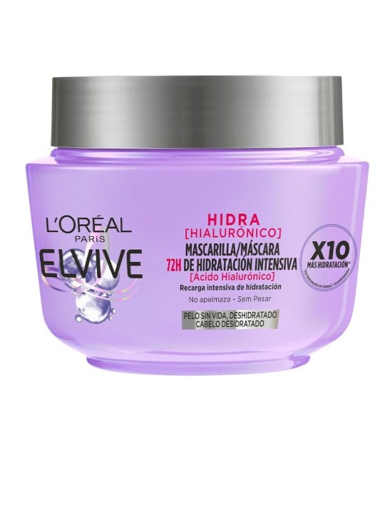 Maschera 72h idratazione donna L'Orï¿½ï¿½al Paris ELVIVE IDRA IALURONICO 300ml