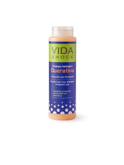 Shampoo per la caduta dei capelli con cheratina organica Luxana VIDA SHOCK 300ml unisex