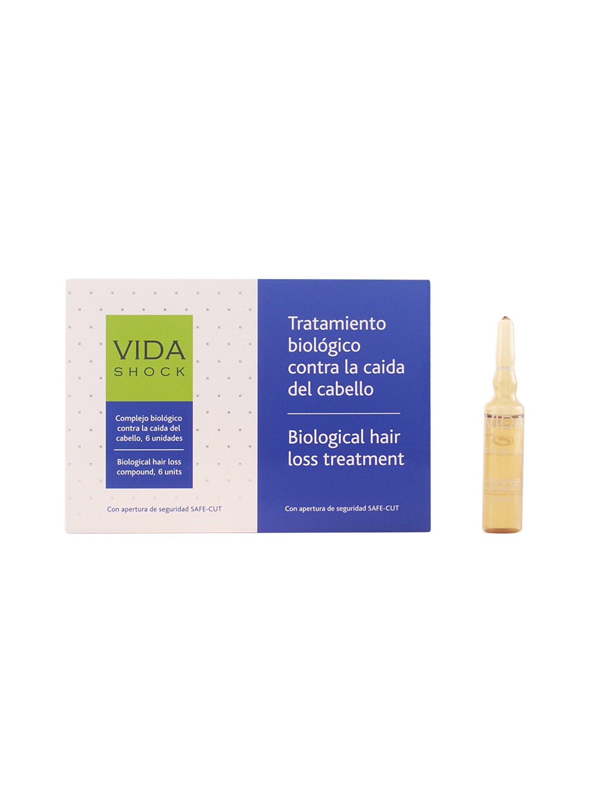 Anticaduta custodia 6 fiale x 10ml Luxana VIDA SHOCK unisex