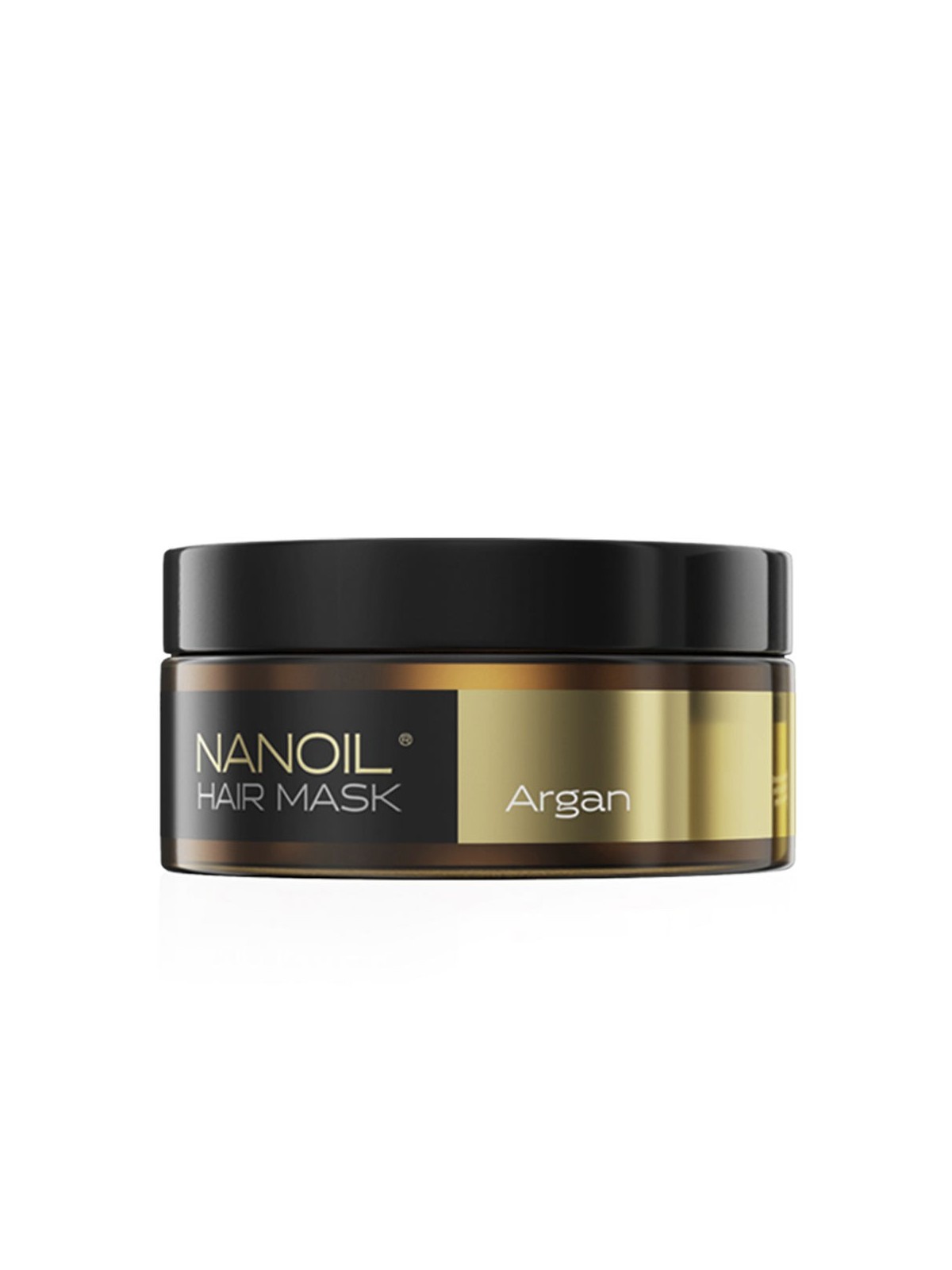 Maschera per capelli con olio di argan
