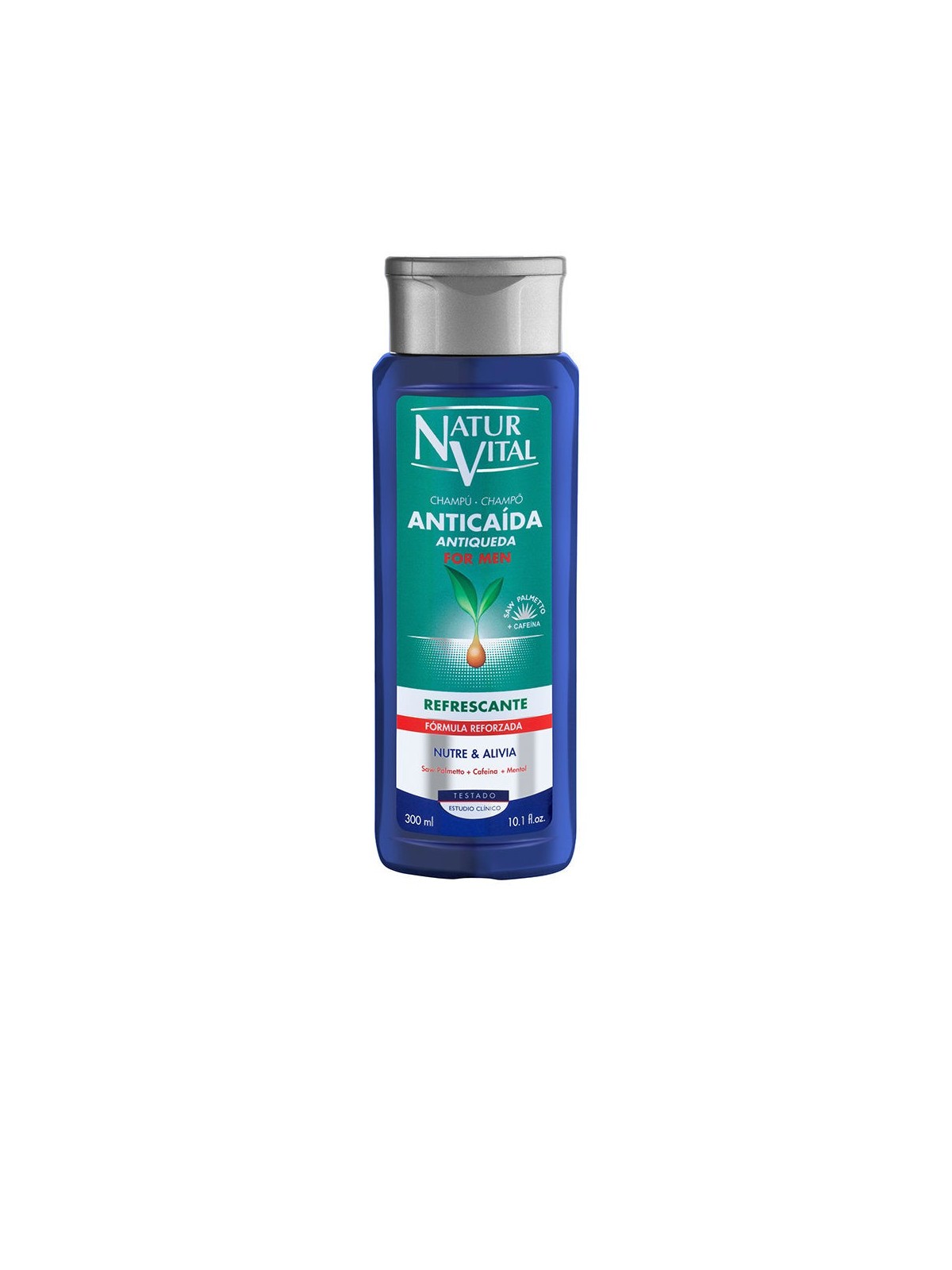 Shampoo Anticaduta Rinfrescante Natur Vital 300ml Unisex