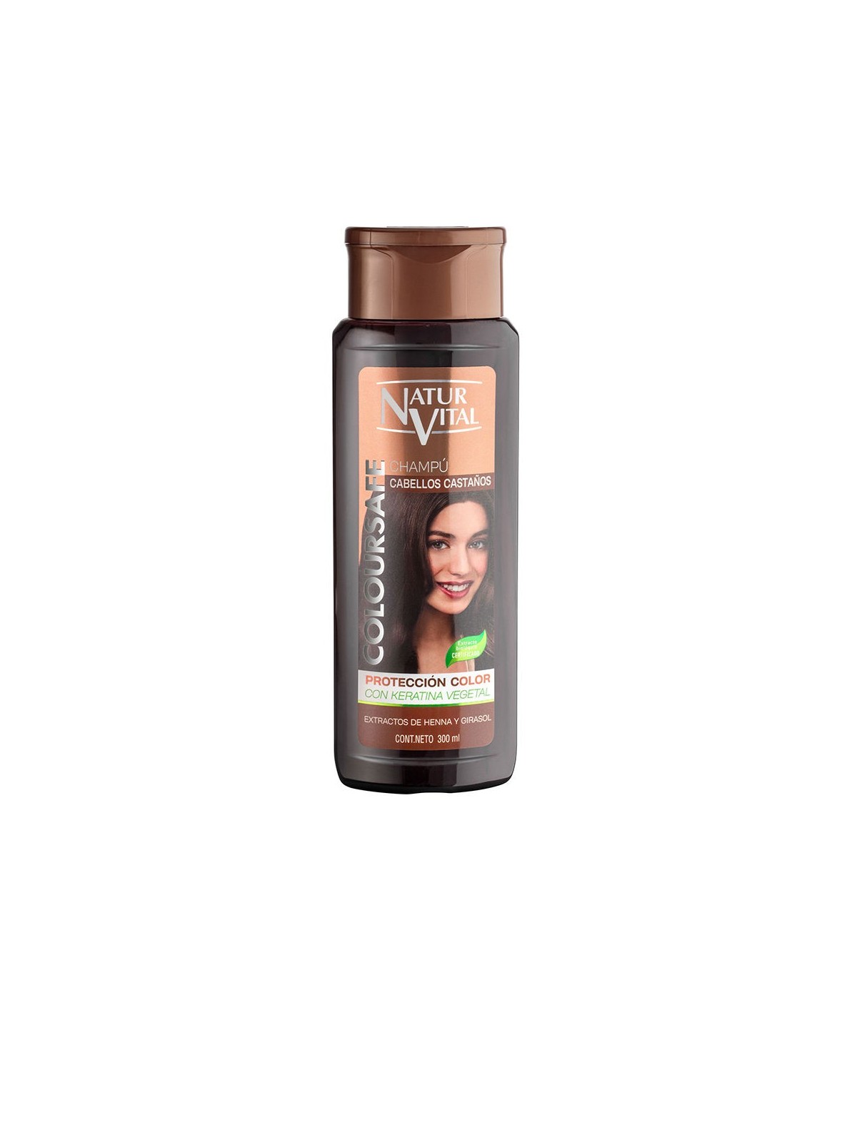 Natur Vital SHAMPOO COLORE castano 300ml unisex
